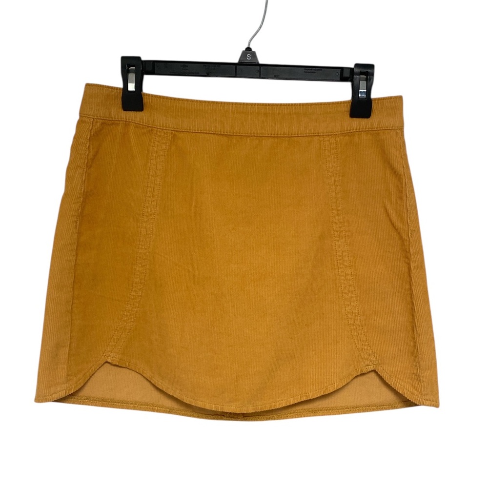 PacSun Asymmetrical Skirt in Mustard GUC 28